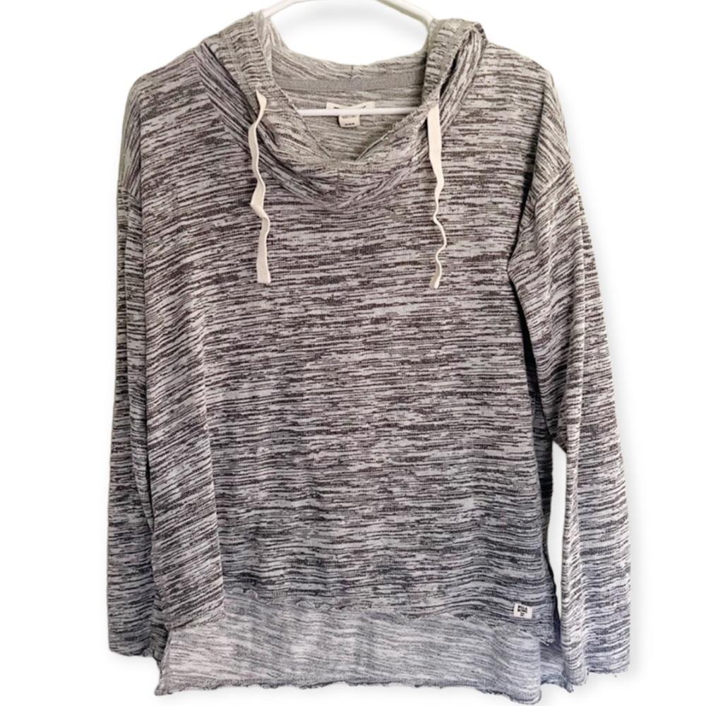 Billabong Gray Hooded Sweatshirt